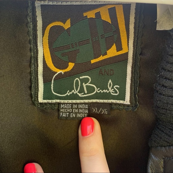 Greenbay Packers Men’s Leather Jacket - Picture 5 of 10